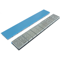 Груз самоклеющийся тонкий 5х12, 60 грамм ТЕМП EM11