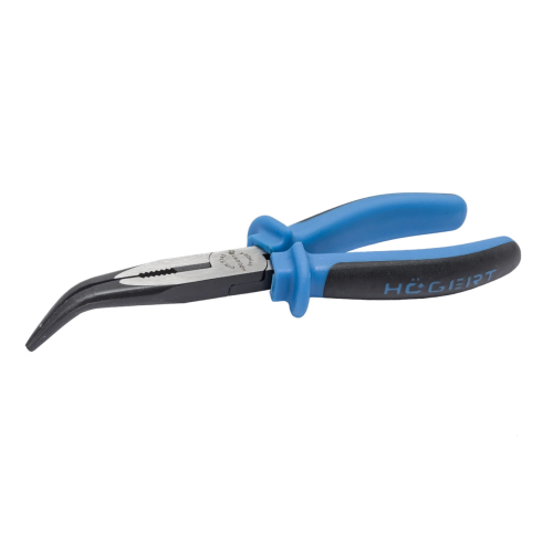 Длинногубцы 200 мм изогнутые HOEGERT HT1P024 40334