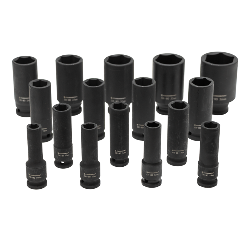 Набор ударных головок удл.  1/2