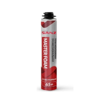 Пена монтажная профессиональная, огнестойкая 850 г SANZ PU FOAM 61651