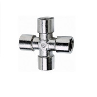 фитинг крест с внутренней резьбой 1/4" camozzi_Интернет-магазин ГАРО