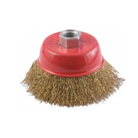 Корщетка-чашка 100 гайка М14Х2 латунь для УШМ LIGRELL 39038L