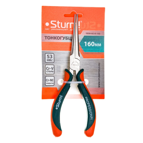 Тонкогубцы 160 мм (мини) STURM Profi 1030-05-8-160