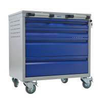 Тележка инструментальная 4 ящика ПРОМЕТ WDS-4