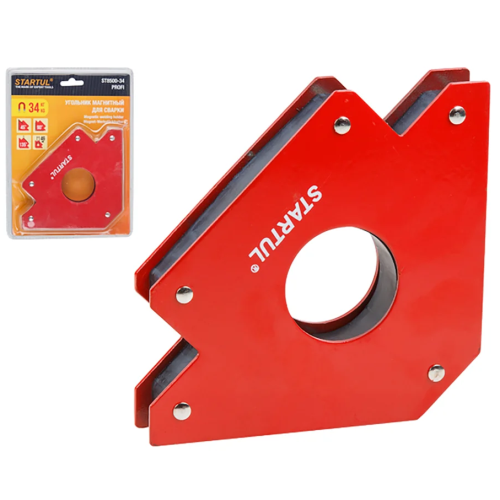 Угольник магнитный для сварки 34 кг STARTUL PROFI ST8500-34