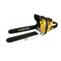 Бензопила (2.0 кВт, шина 455 мм) HANSKONNER HGC2020