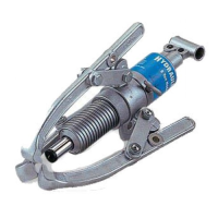 Съемник гидравлический универсальный  6 т 3 захвата King Tool KA-HP-6