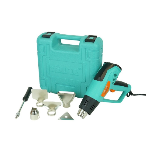 Фен технический (2000 Вт, 50/50-600 °С, 300-600 л/мин) STURM HG2003LCD