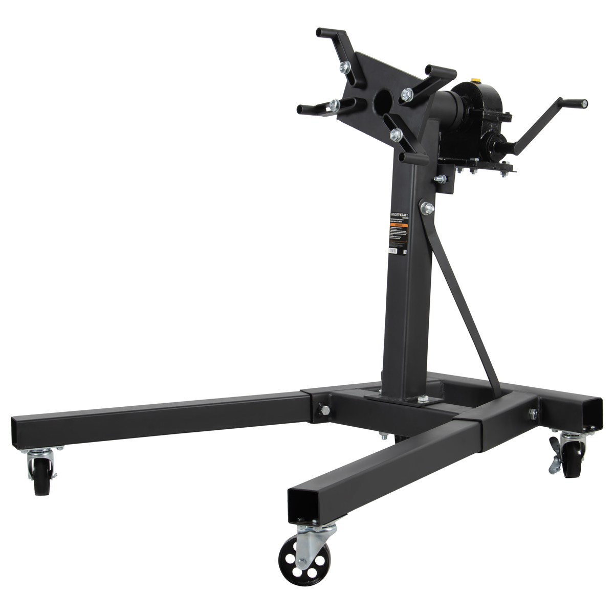 Стенд-кантователь для двигателя с редуктором 900 кг WIEDERKRAFT WDK-82685