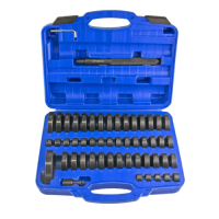 Набор оправок для запрессовки и выпрессовки подшипников, сальников и втулок 52 пр. ZIPMEND