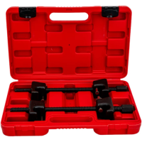 Стяжка пружин 300 мм кованые крюки с фиксаторами АвтоDело 41500 15198