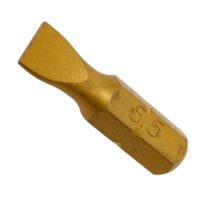 Бита шлиц 1/4 SL6,5х1,2 мм, 25 мм TIN AIST 1162565S