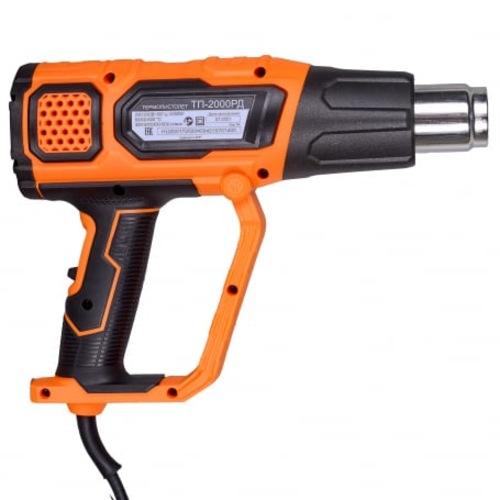 Фен технический (2000 Вт, 50-600 °C, 300-500 л/мин) ВИХРЬ ТП-2000РД 72/2/4