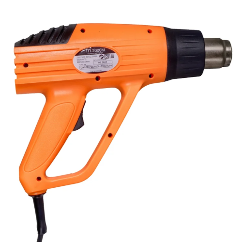 Фен технический (2000 Вт, 350-550 °С, 250-550 л/мин) ВИХРЬ ТП-2000М 72/2/2