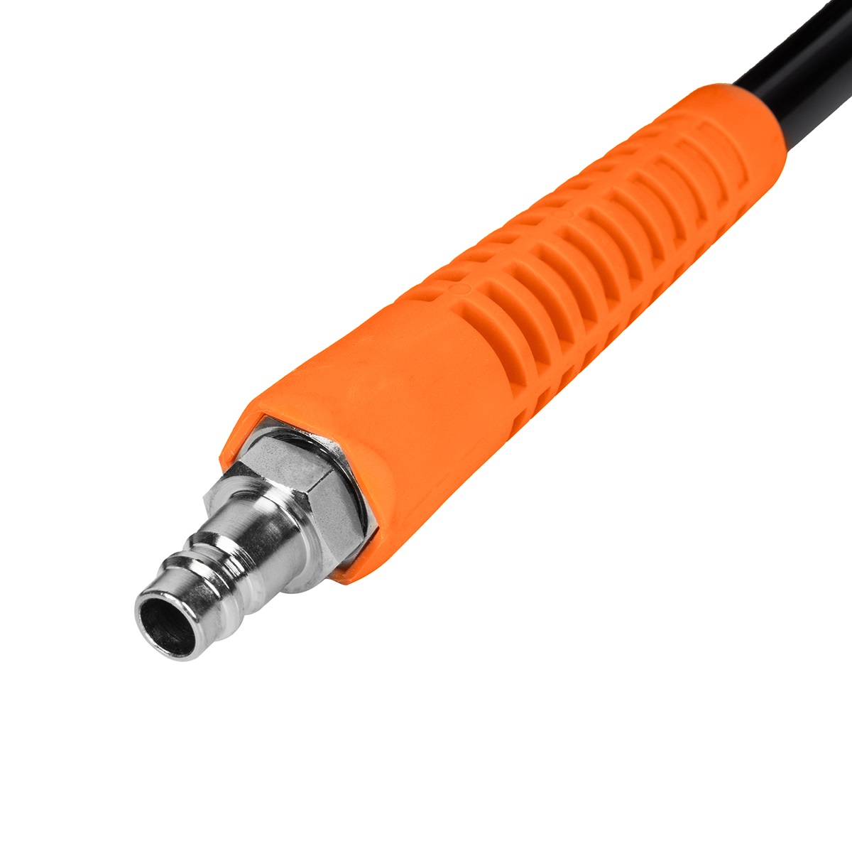 Шланг пневматический спиральный с БРС, 10 м WIEDERKRAFT WDK-65710