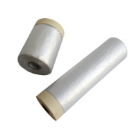 Пленка защитная полиэтил с клеевой кромкой 33*0,55 толщ 10мк USP