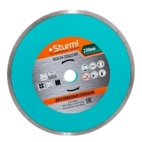 Диск алмазный сплошной (230х22.2х20 мм) Sturm 9020-04-230x22-WC