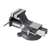 Тиски слесарные 100 мм стальные с наковальней Forsage F-6540704 18547