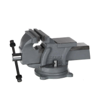 Тиски слесарные 100 мм поворотные, стальные КОБАЛЬТ 248-962