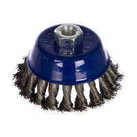 Кордщетка чашеобразная витая (90 мм; М14) ПРАКТИКА 032-478