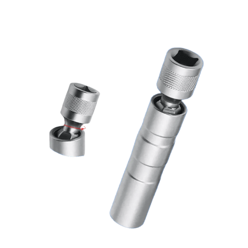 Головка свечная 3/8 14 мм с магнитом и шарниром