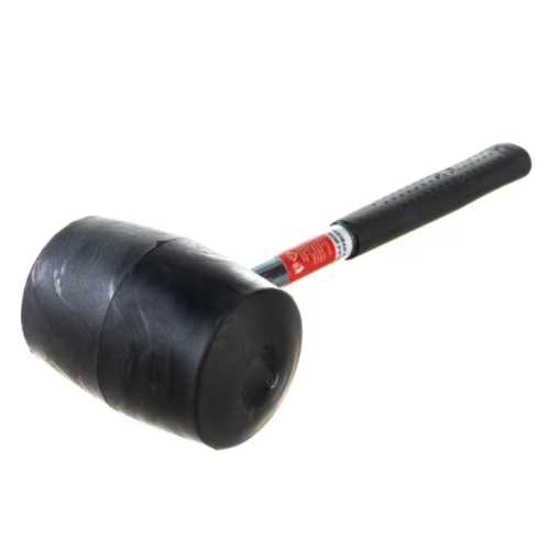 Киянка резиновая 450 г черная с металлической рукояткой FALCO 662-310