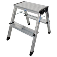 Cтремянка 2 ступени аллюминиевая TOPPY  XL KRAUSE