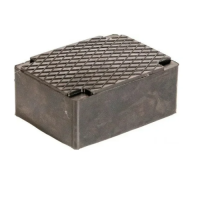 Резиновая накладка для ножничных подъемников (наборная) 70 мм