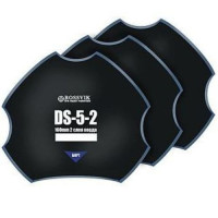 Пластырь кордовый DS-5-2 (160*160 мм, 2 слоя корда) для ремонта диагональных шин Л/А,МГ Rossvik