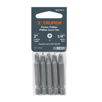 набор бит 1/4" ph-1 51 мм 5 пр. truper des-ph1-2 truper 17830_Интернет-магазин ГАРО