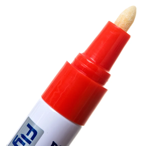 Маркер-краска по металлу с наконечником (2-4 мм), красный Flysea Paint Marker FS-110-red
