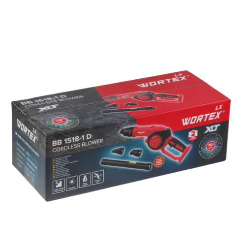 Аккумуляторная воздуходувка (210 м³/ч, 18 В) WORTEX LX BB 1518-1 D ALL1 1334644
