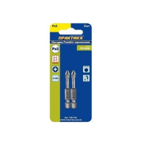 Бита крестовая торсионная 1/4 PZ 2х50 мм ПРАКТИКА 796-726