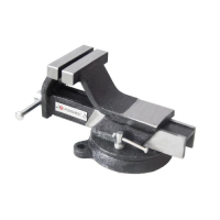 Тиски слесарные  80 мм стальные, поворотные с наковальней Forsage F-6540803 18546