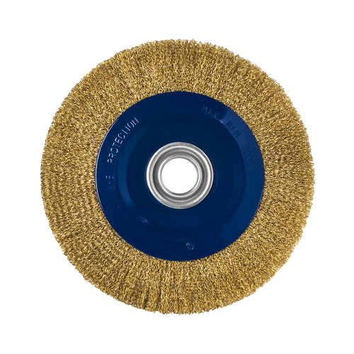 Корщетка для точил 150 мм мягкая, переходники 1/2