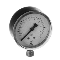Манометр радиальный 0-12 атмосфер Резьбовое соединение 1/8 M043-R12 CAMOZZI