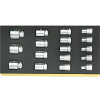 ложемент 1/2" 6-гр. набор головок 17 пр. stahlwille 96838177_Интернет-магазин ГАРО