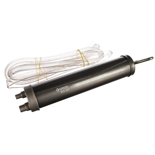 Шприц для перекачки масла 350 мл Groz SG/20 GR45250 (двойного действия)
