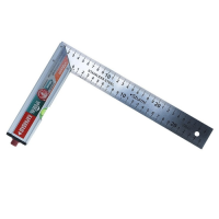 Угольник 300 мм с уровнем и карандашом STURM КУЛИБИН 2020-06-300