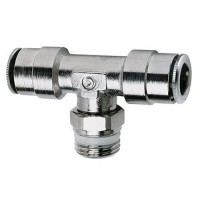 Фитинг тройник Т-образный 10 с внешней резьбой на 1/2