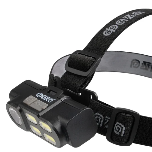 Фонарь налобный аккумуляторный Li-Ion 18650 1200 мАч, IP20 ФАZА AccuFH6-4COB/L3W 57802