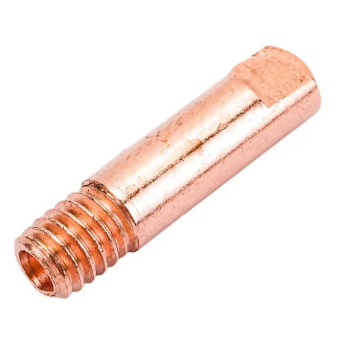 Наконечник контактный Ф 0.8 мм M6х25 мм Solaris E-Cu (набор 5 шт)