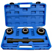 Съемник рулевых тяг со сменными насадками (30-35, 35-40, 40-45 мм) 4 пр. Rock force RF-904T7