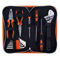 Набор инструментов универсальный бытовой 14 пр. КРАТОН HMS-02/14 2 12 14 002