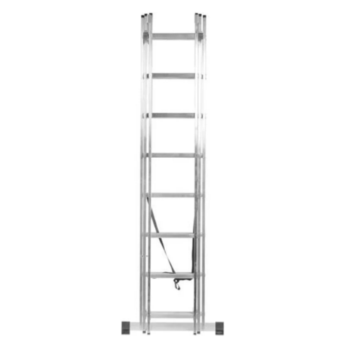 Лестница алюминиевая трехсекционная ЛА 3*8 ВИХРЬ 73/5/1/21