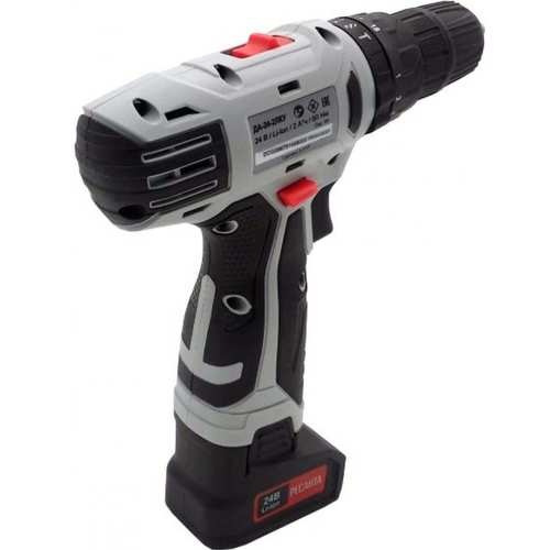 Аккумуляторная дрель-шуруповерт (24 В, 2 А/ч, 1400 об/мин) Ресанта ДА-24-2ЛК-У 75/14/8_2