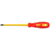 Отвертка диэлектрическая шлицевая SL1.2х150 мм 1000 В HANS 0818М1,2-6,5