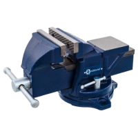 Тиски слесарные 100 мм поворотные с наковальней 7 кг КОБАЛЬТ 245-978