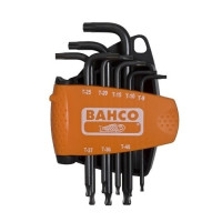 набор ключей г-обр.torx с отверстием tт9-40 (8 пр.) bahco be-9675 шарообразные_Интернет-магазин ГАРО