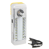 Фонарь-светильник ЧИНГИСХАН  (16+12) + 0,5 В0т LED, 4xAA / шнур 220В, пластик, 20,5x7 см 198-083